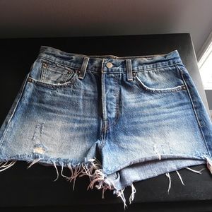 Levi’s White Oak Cone Denim Shorts